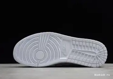 QUILTED MID WHITE JORDAN 1 AIR 0615